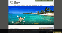 Desktop Screenshot of jysk-rejsebureau.dk